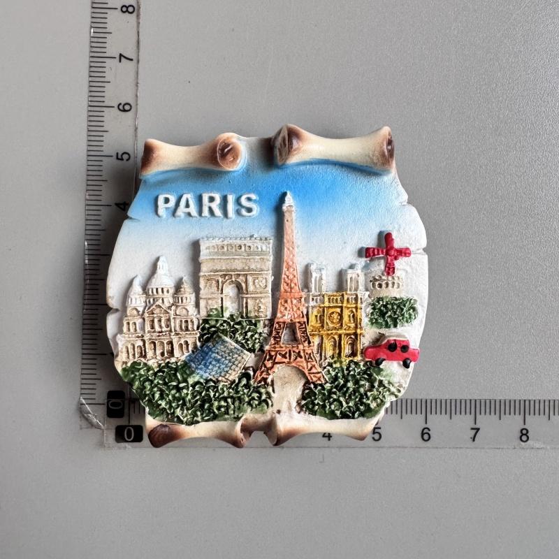 

Французские магниты на холодильник в Париже, Мартиника, Прованс, Корсика, Ментон, Бордо, Альпы, Бретань, туристические сувениры, наклейки на холодильник