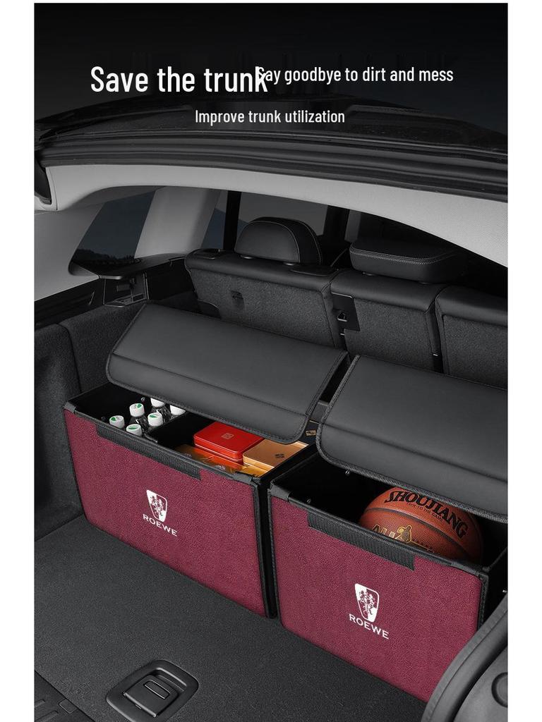 Roewe I5 RX5 D7 I6 DX5 DMH RX9 Trunk Organizer - Car Storage Box