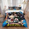 Heroic Adventures Unite Print 3Pcs Bedding Setduvet Cover With 2 Bedropillowcase Home Birthday Gift