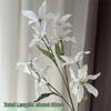 80cm Faux Lilies Flower Lilies Fake Bouquet Realistic Artificial Flower  Wedding Decor
