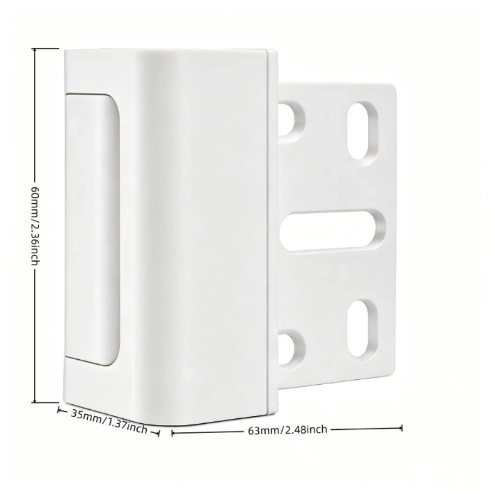 Easy to Install Door Lock Aluminum Zinc Zinc Alloy Childproof Door Lock Night Lock  Inward Swinging Door