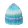 Ladies' Knitted Hat Trendy Gradient Printed Warm Hat Fashion Knitted Hat