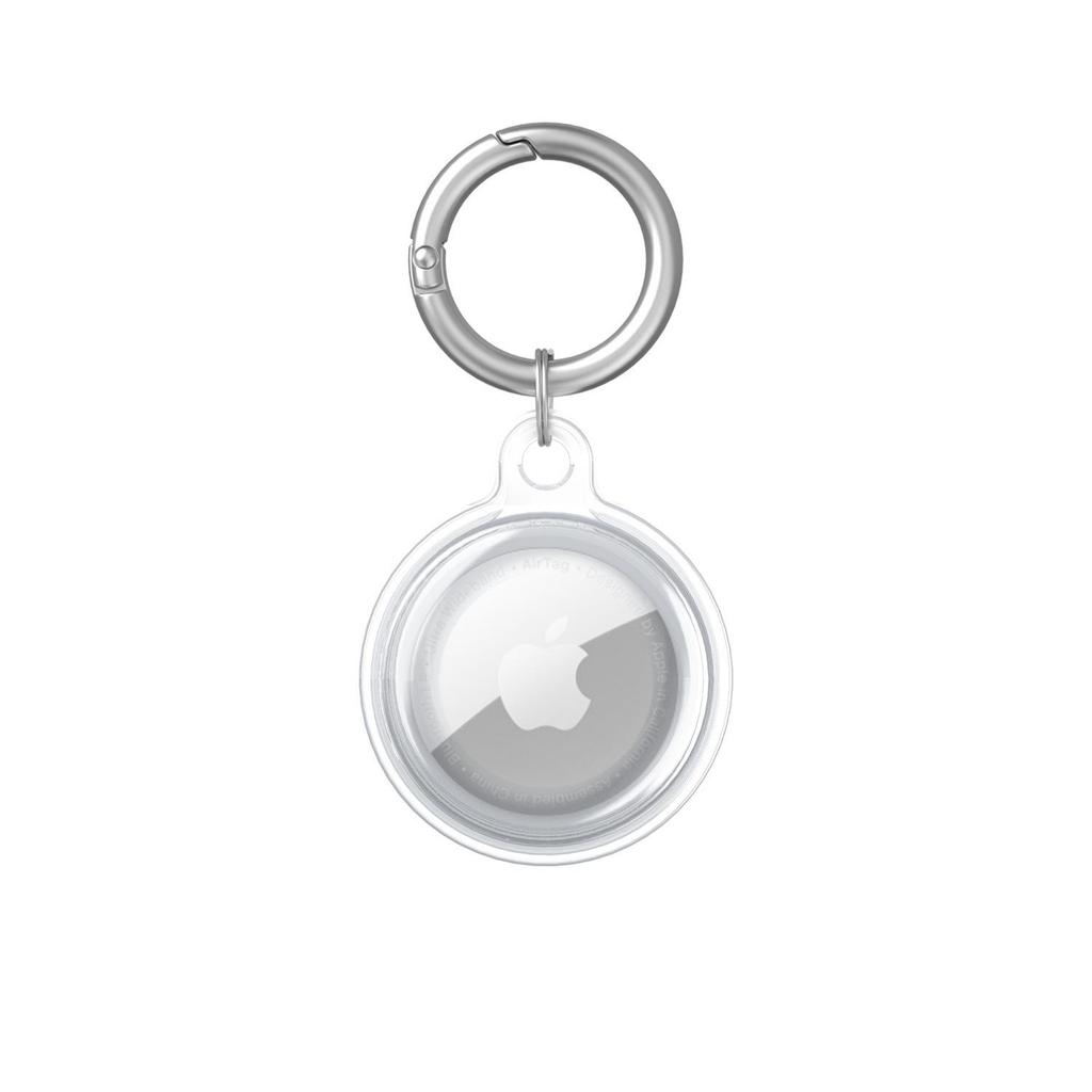Apple AirTag Transparent Protective Case – Anti-Lost Soft Keychain Holder