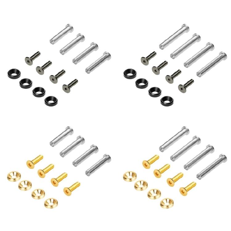 Toolless Installation PC Case Fan Screws Heavy Duty Metal Construction for Enhanceds Heat Dissipation