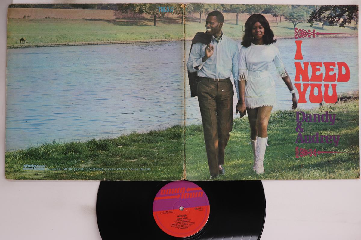 

LP Record DANDY & AUDREY - I Need You TRLS17 DOWNTOWN 1969 UK Reggae, Ska & Dub Used