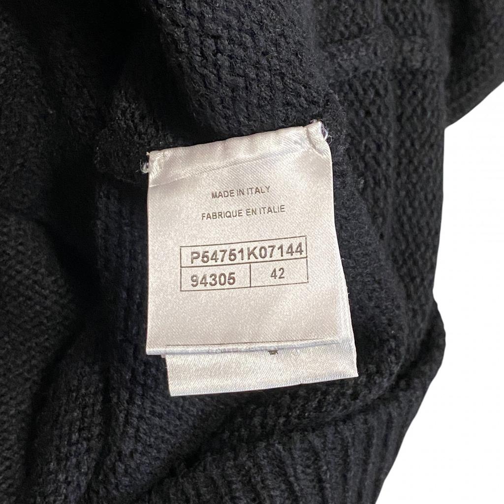 Gebrauchter CHANEL-Pullover schwarz Wolle/Kaschmir Damen