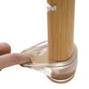Anti-Slip Silicone Table & Chair Leg Pads - Wear-Resistant Protection for Dining Furniture