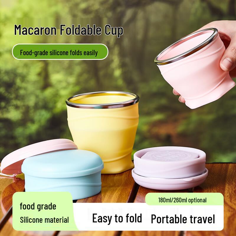 Corlock Folding Travel Silicone Cup