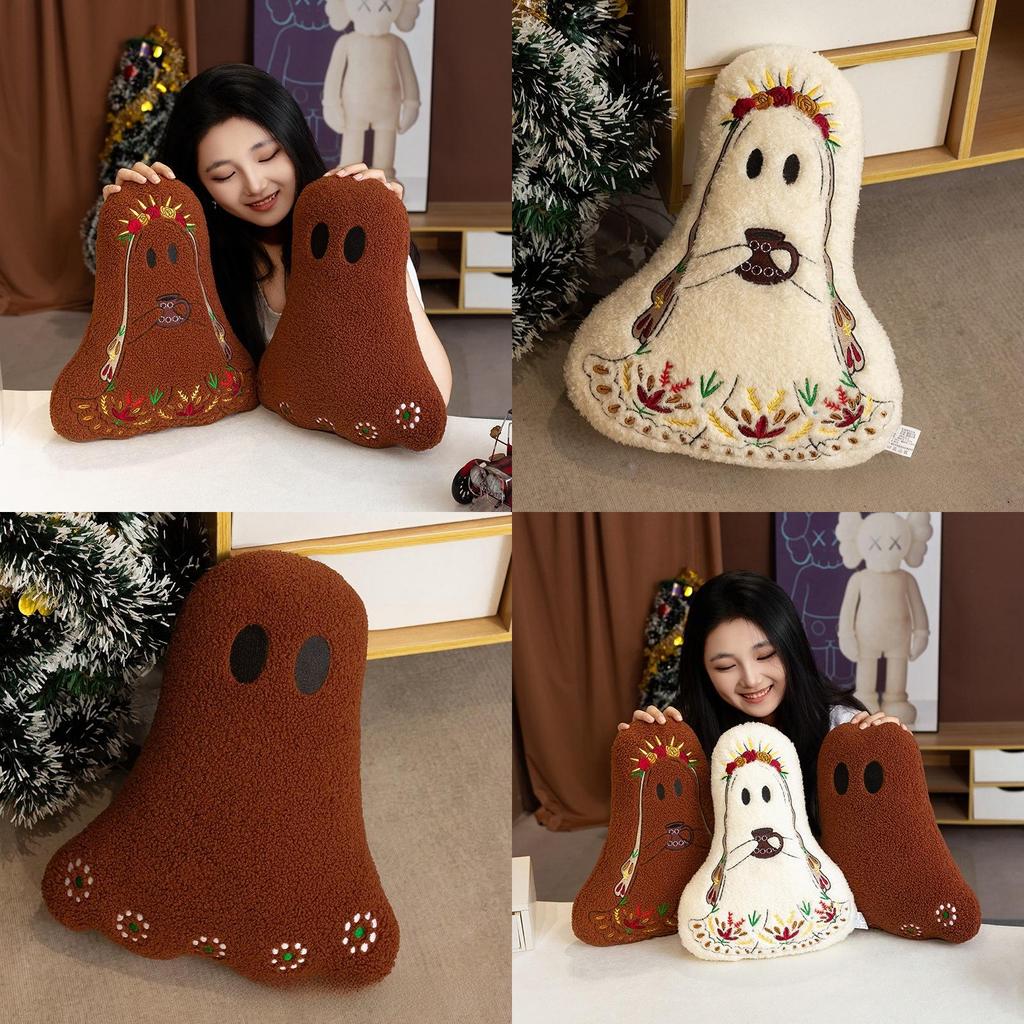 Halloween Ghost Pillow Plush Decor For Kids Gift And Party Activities