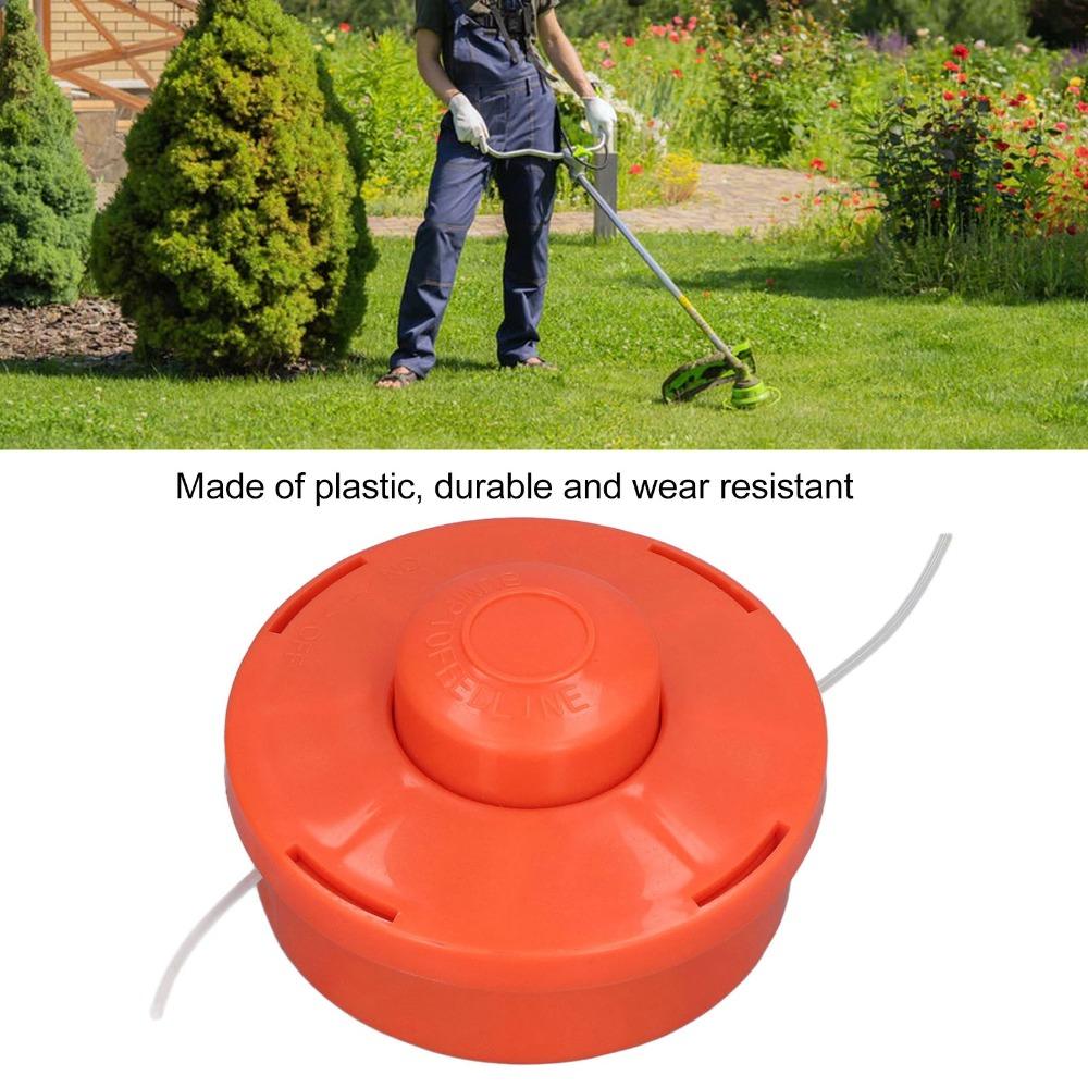 M10 Thread String Trimmer Head Plastic Grass Trimmer Head Durable Weed Wacker Head