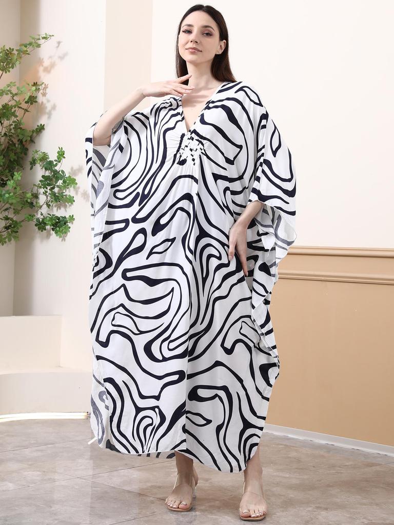 Rayon Handmade Knitted Beach Cover-Up, Plus Size, Long Robe, Bikini Sun Protection, 16 Colors Available