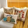 Autumn Maple Leaf Pumpkin Pillowcase for Thanksgiving & Halloween Decor