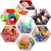 Mica Powder 20 Color Pigment Soap Making Nail Resin Candle Eye Resin Craft Nail Adhesive Pearlescent Pigment for Epoxy Pigment Powder Colorant,