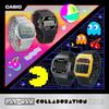 Casio Wristwatch Classic PAC-MAN Collaboration Model Made Biomass Plastic F-91WPC-1AJR Mens Black
