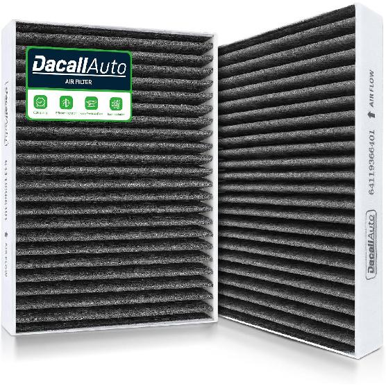 2Pcs Cabin Air Filter Set For BMW 530I, 530I XDrive, X5, X6, X7, 530E, 540I, 540I XDrive, 740I, 750I, 750Li XDrive, 840I, Alpina B7, M5, M550I