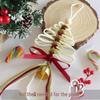 Handmade Woven Cotton Christmas Pendant Ornament for Windows and Cars