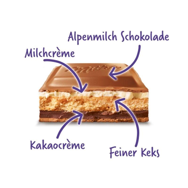 Milka Biscuit Chocolate 300g x 3 packs