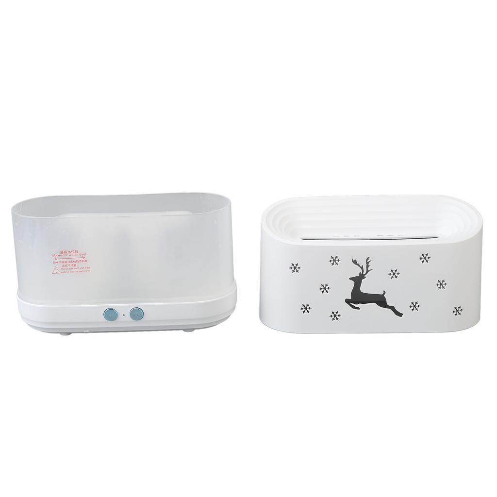 Flame Pattern Air Aroma Diffuser Humidifier Large Capacity Tank Quiet Automatic Air Humidifier Home Decoration 5V 2A
