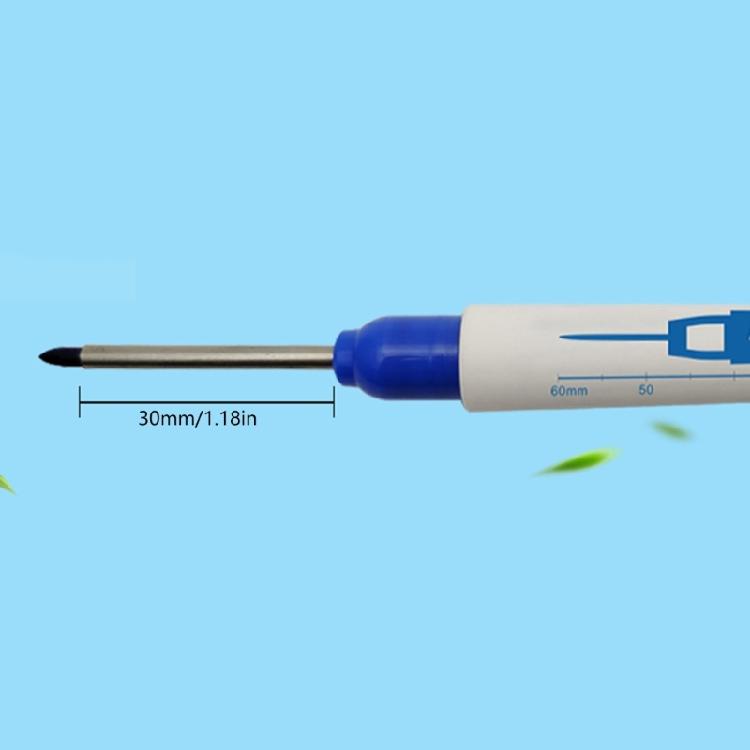Drill Hole Marker 30mm Long Tip Carpenter Marker Woodworking Mark Tool