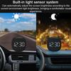 Car Motorcycle HUD Headup Display LED Digital GPS Speedometer Support MPH/KMH Time Display