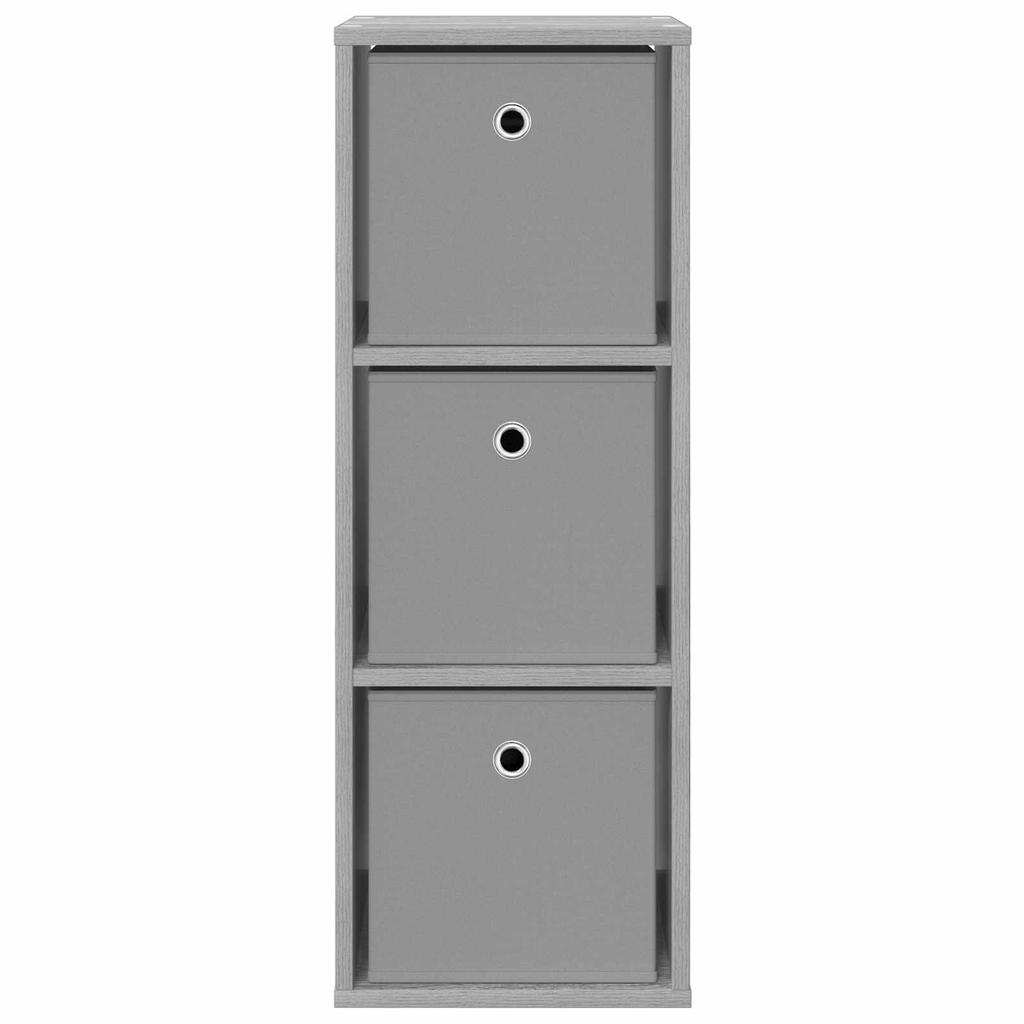 Grey Sonoma Sideboard with Drawers 30.5 x 27 x 84.5 cm