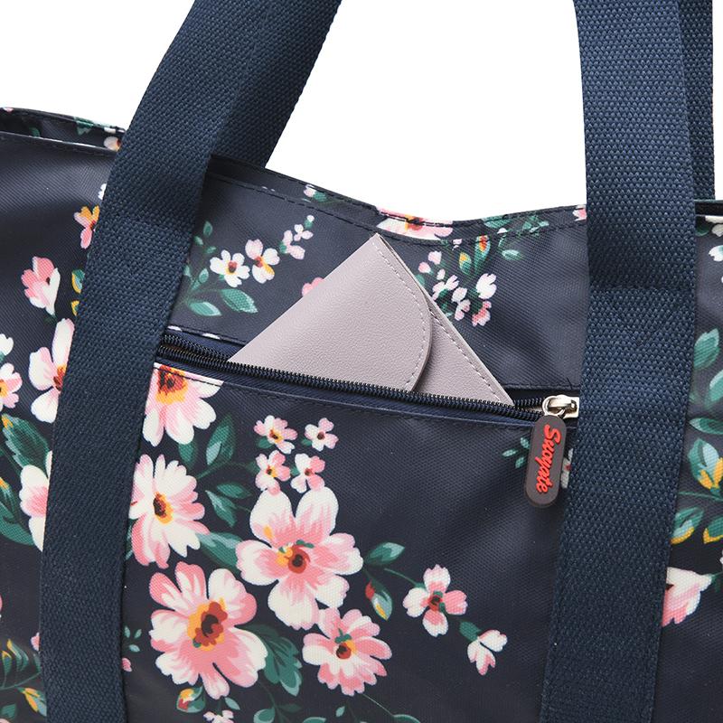 Large Capacity Tote Bag Women Commuter Printed Shoulder Bag Mother Bag