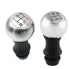 5 6 Speed Alloy MT Gear Shift Knob for Peugeot 206 306 106 307 308 301 308 807 Citroen C1 C2 C3 C4 Chrome Matte Accessories