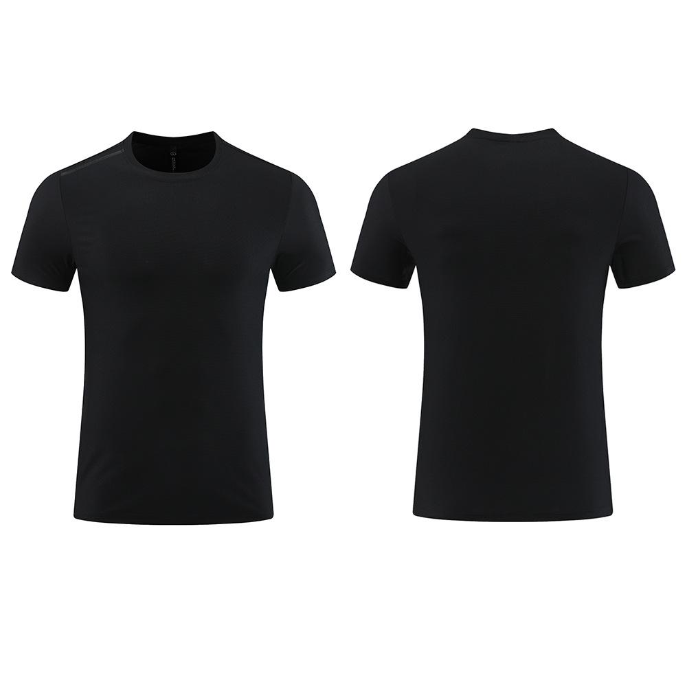 

Быстросохнущая футболка из ледяного шелка: Унисекс Летняя Спортивная и Повседневная Одежда L