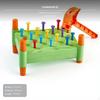 34Piece Montessori Hammering Toy, Educational Nail Set, Kids concentration Training