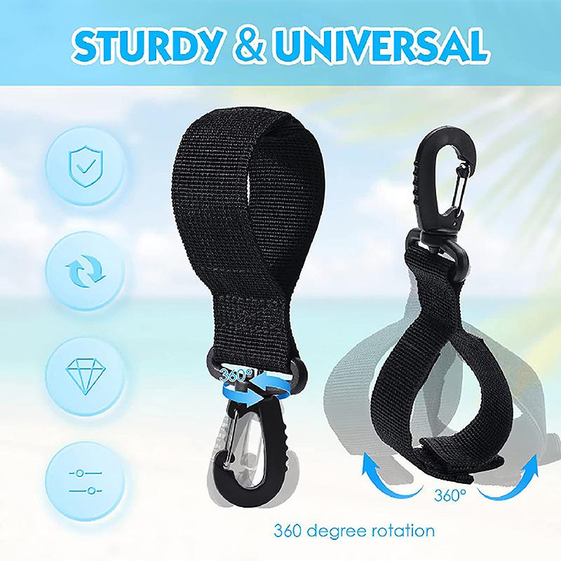 2Pcs Double Pack Kayak Paddle Magic Buckle Strap Clip For Sup Paddle Board Inflatable Paddle Outdoor Rowing Surf Boat Buckle