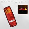 1Pcs Truck Led Rear Tail Light High Brightness Waterproof For Heavy Duty Vehicle Replacement Long Haul