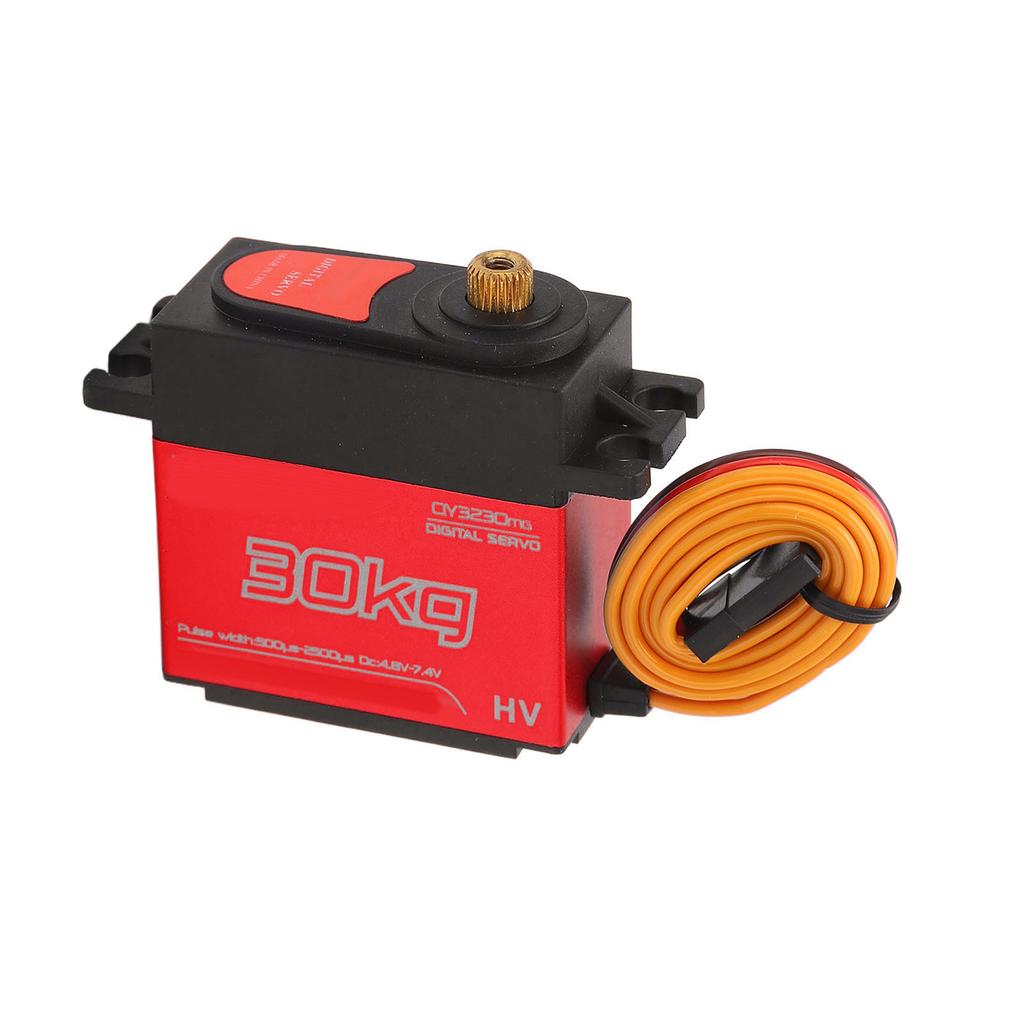 RC 30KG Servo Quick Response Aluminum Alloy 180 Degree Waterproof Digital Servo with Metal Arm for