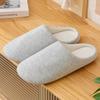 Women Home Slippers Fabric Warm Slides Comfortable Non-slip Slippers Indoor Outdoor Men Casual Slippers