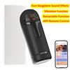 5 in 1 Male Masturbation Cup App Control Telescopic Real Oral Vagina Suction Vibrator Sucking Blowjob Machine Sex Toys For Men