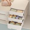 İstiflenebilir İç Çamaşırı Saklama Kutuları Gardırop Çekmece Stili 16/12 Izgaralar Çorap Külot Giyim Düzenleyici Kutusu Ev Eşyaları Saklama Kutusu