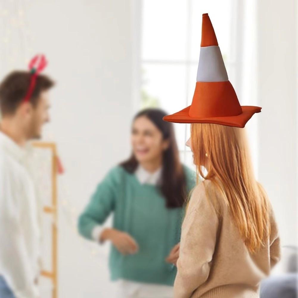 Párty pokrývka hlavy pro všechny věkové kategorie Oblečení na maškarní ples Scénický klobouk Karneval Halloweenský kostým Vtipný klobouk Sraz na párty