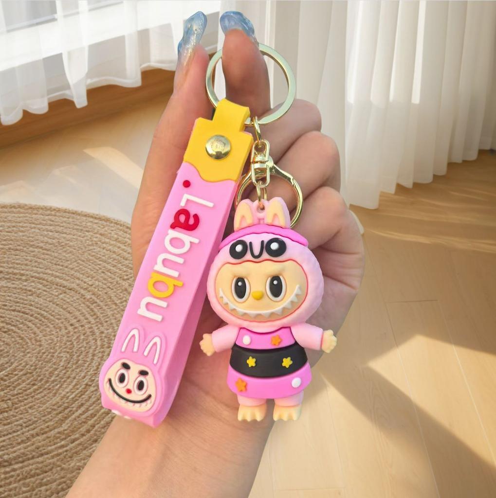 Nyckelring Hänge Student Par Väska Nyckelring Hänge Blind Box Dragning