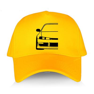 Solid Simple Baseball Cap Car Datsan Silvia S14 Kouki JDM Summer Cotton Sunhat Sports Snapback Running Fishing Travelling Hat