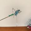 Imitation Pearl Butterfly Headwear Hair Chopsticks Butterfly Hanfu Hairpin  Lady/Girls