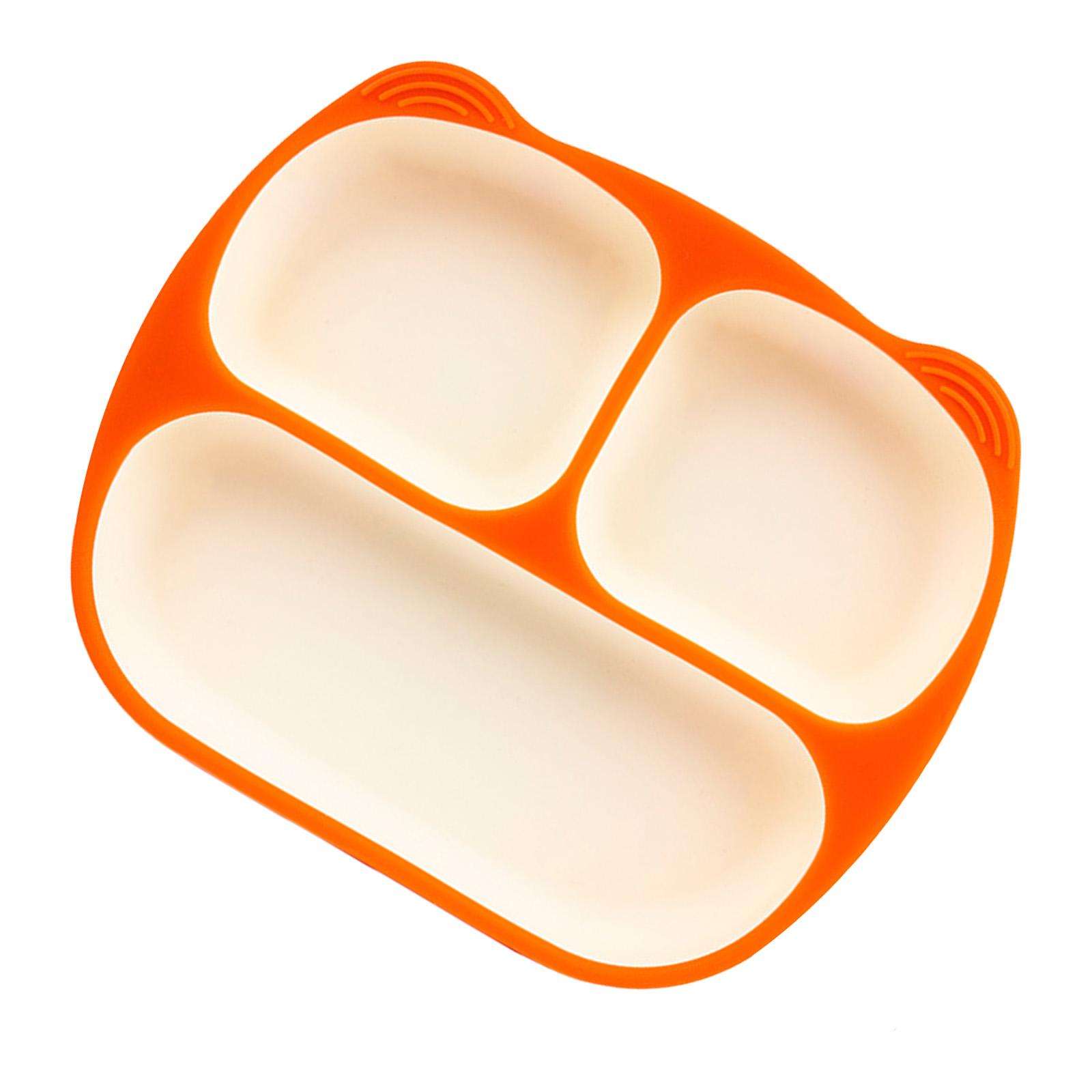 

Присоски для младенцев и малышей с суперсильной четверной присоской из пищевого силикона оранжевый
