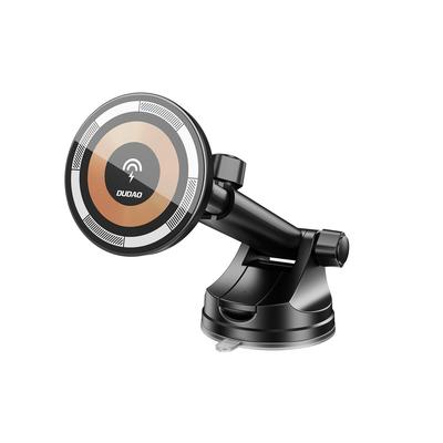 Uchwyt Samochodowy Do Smartfona Z Ładowarką Bezprzewodową Magsafe 15W - Czarny