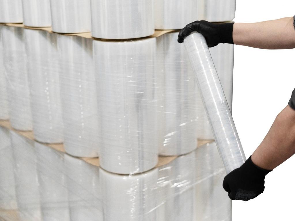 Hand Stretch Film 3.0 Kg (2.2/200) | 23 Μm | Transparent
