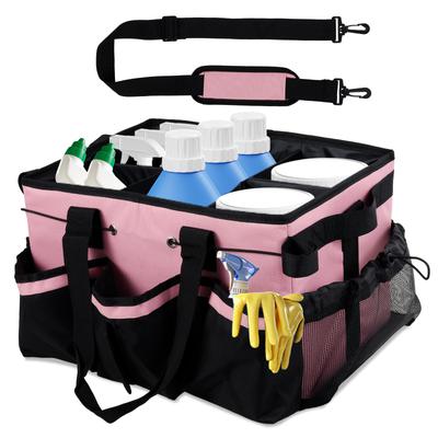 Large Capacity Cleaning Tools Storage Bag Multifunctional Tool Organizer Bag with Handle Waterproof Electrician Storage Toolkit
