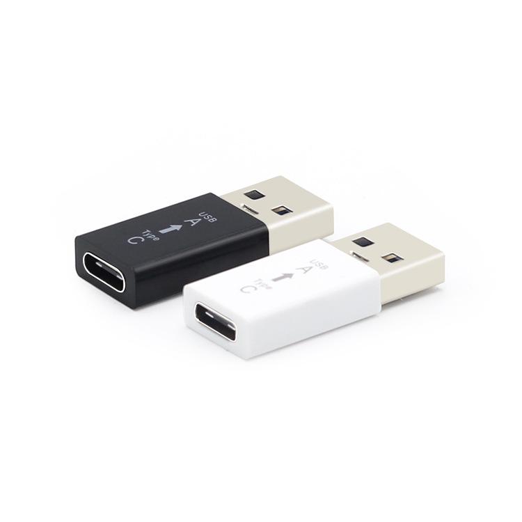 Adaptor USB 3.0 mascul la tip C mamă pentru încărcare și transfer de date