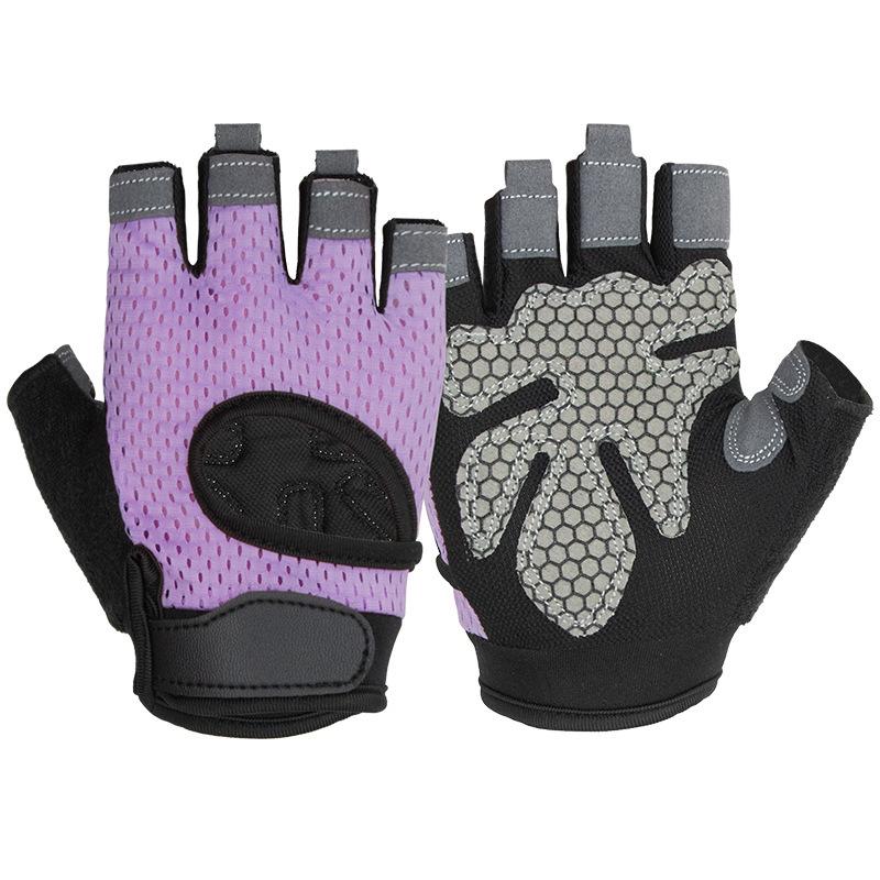 Fitness Gloves Anti Cocoon Wrist Protection Integrated Equipment Training Half Finger Iron Rolling Strength Training Sports Gloves