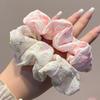 Charm High-Elasticity Rubber Band Ponytail Hair Tie 1PC Big Elastic Tulip Flower Hairband Hair Accessory for Women