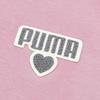 Puma Graphic Small Round Neck Sports Heart Pattern Slim Fit Short Sleeve T-Shirt Women tops 696373-26