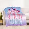 Music Fashion Fusion Blanket Soft & Cozy Suitable for Couch Bedding Office Four Seasons Universal Digital Print