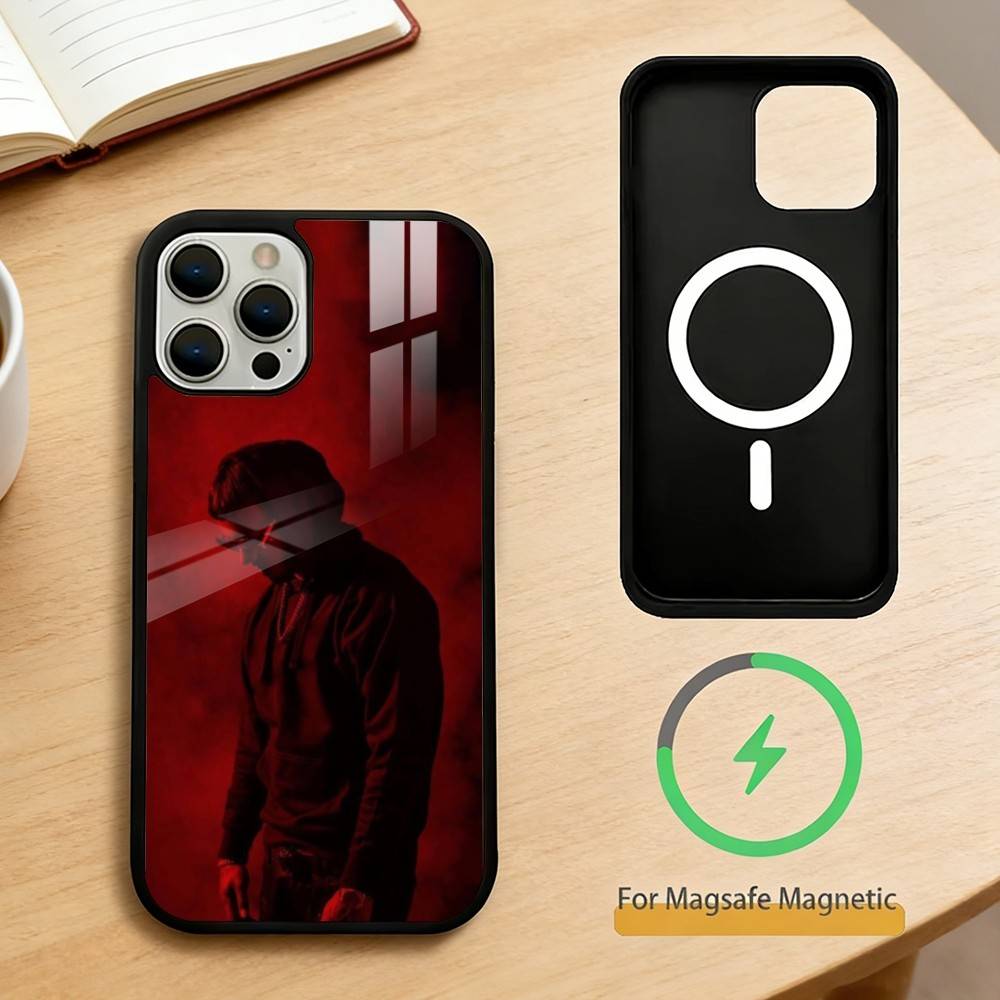 Rapper A-Anuel AA  Phone Case For iPhone 14,16,15,13,17,12,Plus,Pro,Max Magnetic For Magsafe Frosted Cover