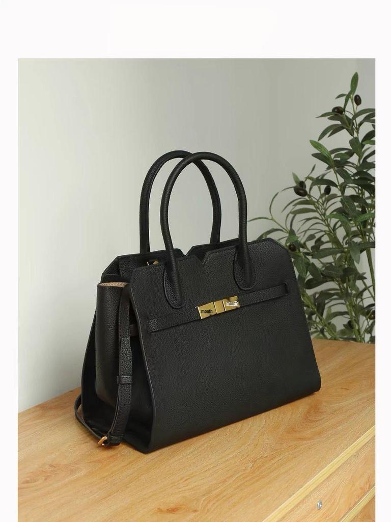 2024 Women's Platinum Handbag - Versatile, Large Capacity, Ideal for Commuting & Mother's Day Gift